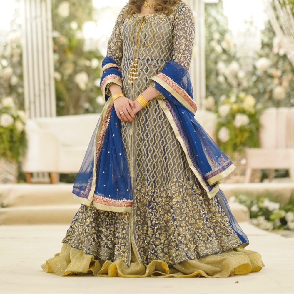 Pakistani wedding designer outfit lengha